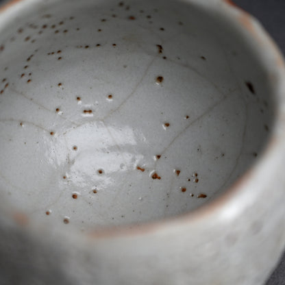 Zen Circle Shino Chawan Tea Bowl ー堀 一郎 “志野 茶盌”