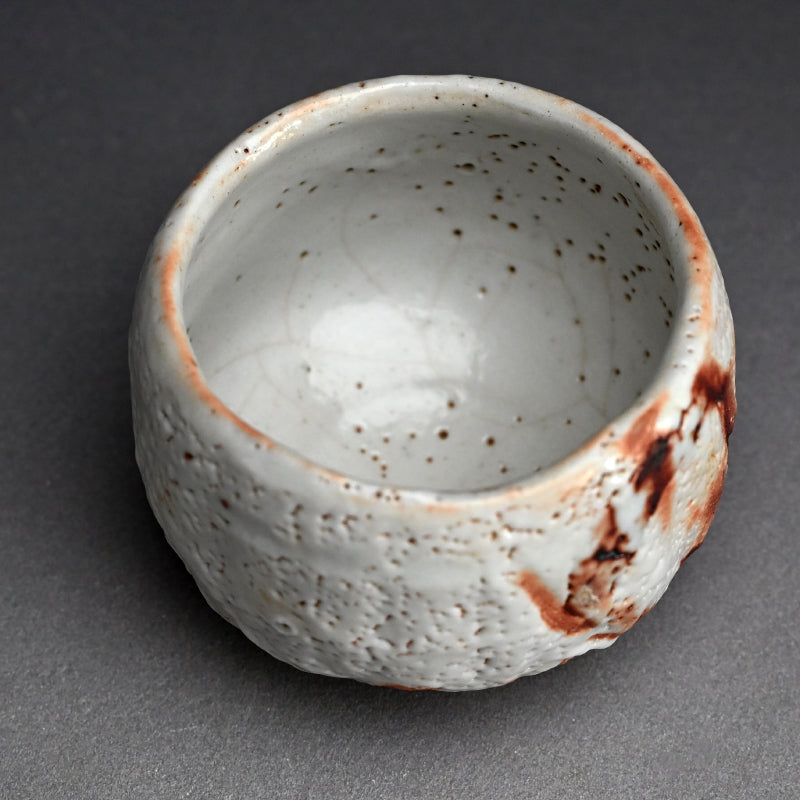 Zen Circle Shino Chawan Tea Bowl ー堀 一郎 “志野 茶盌”