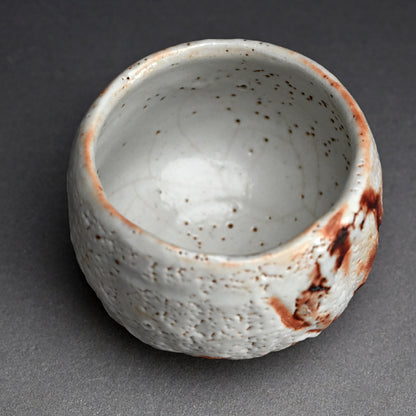 Zen Circle Shino Chawan Tea Bowl ー堀 一郎 “志野 茶盌”