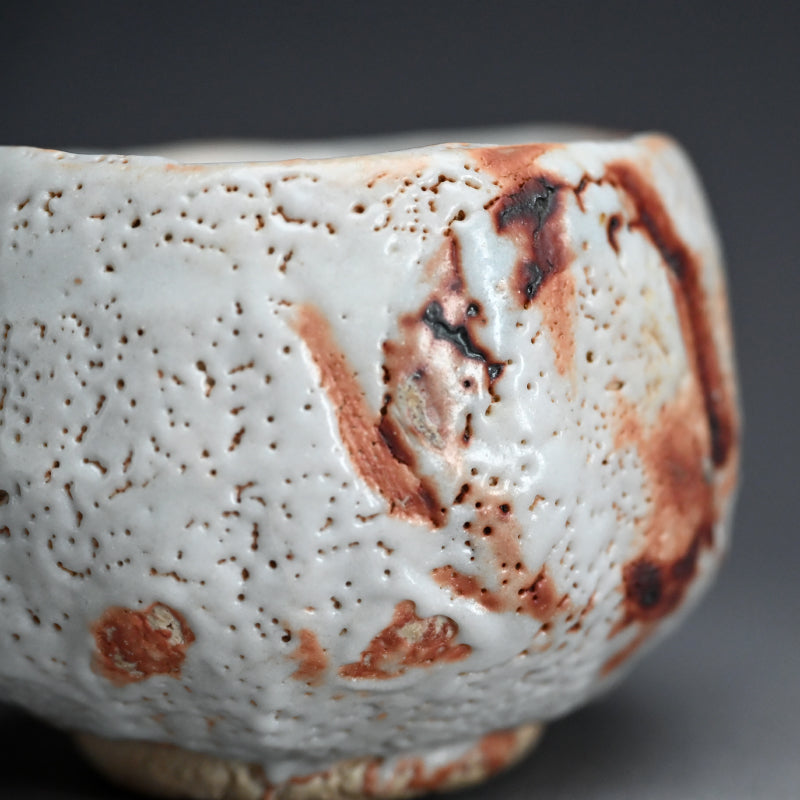 Zen Circle Shino Chawan Tea Bowl ー堀 一郎 “志野 茶盌”