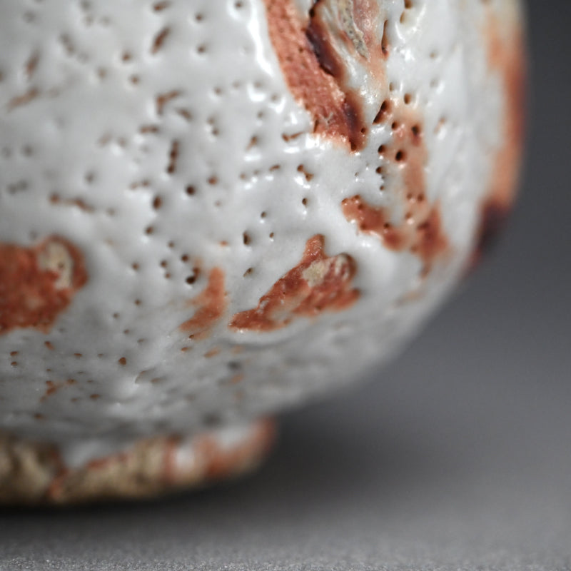 Zen Circle Shino Chawan Tea Bowl ー堀 一郎 “志野 茶盌”