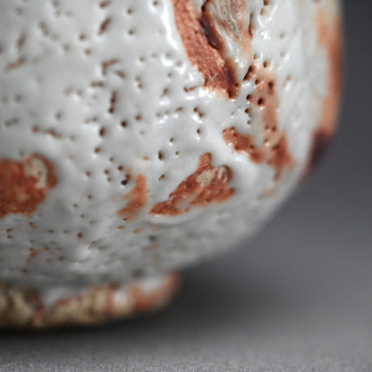 Zen Circle Shino Chawan Tea Bowl ー堀 一郎 “志野 茶盌”