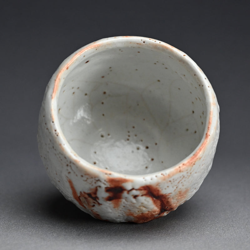 Zen Circle Shino Chawan Tea Bowl ー堀 一郎 “志野 茶盌”