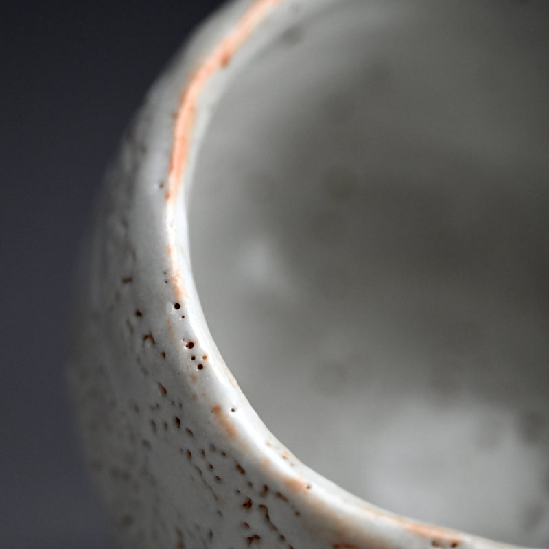 Zen Circle Shino Chawan Tea Bowl ー堀 一郎 “志野 茶盌”