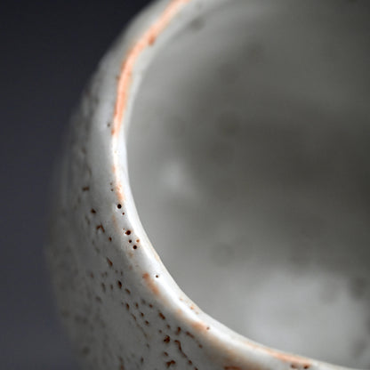 Zen Circle Shino Chawan Tea Bowl ー堀 一郎 “志野 茶盌”
