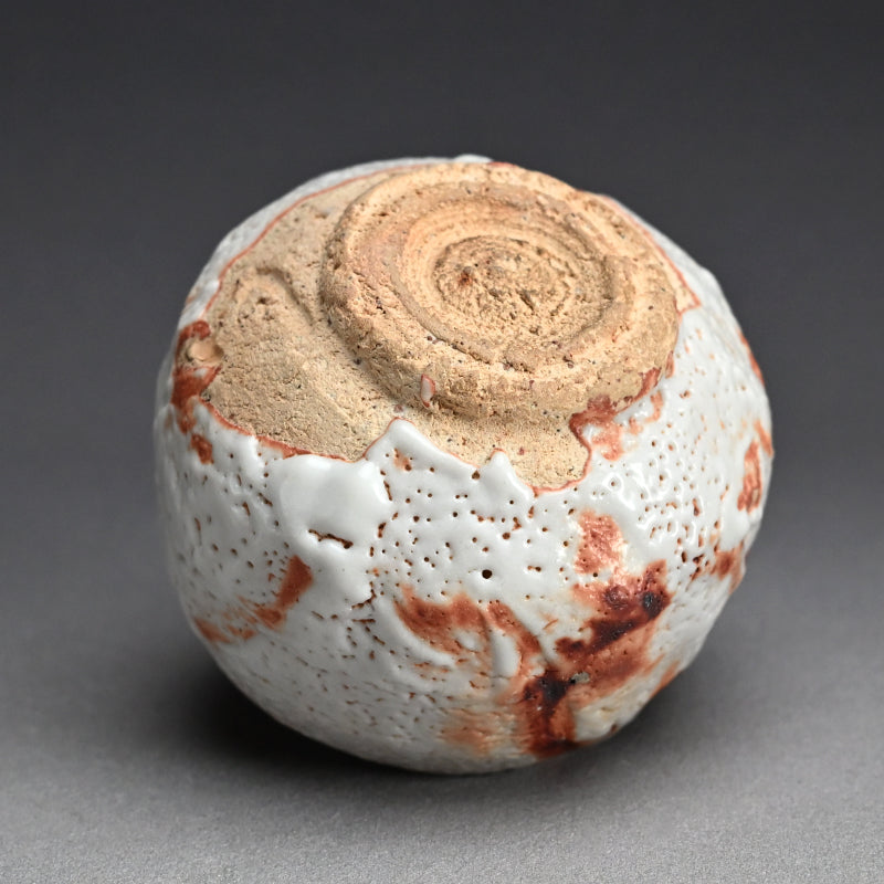 Zen Circle Shino Chawan Tea Bowl ー堀 一郎 “志野 茶盌”