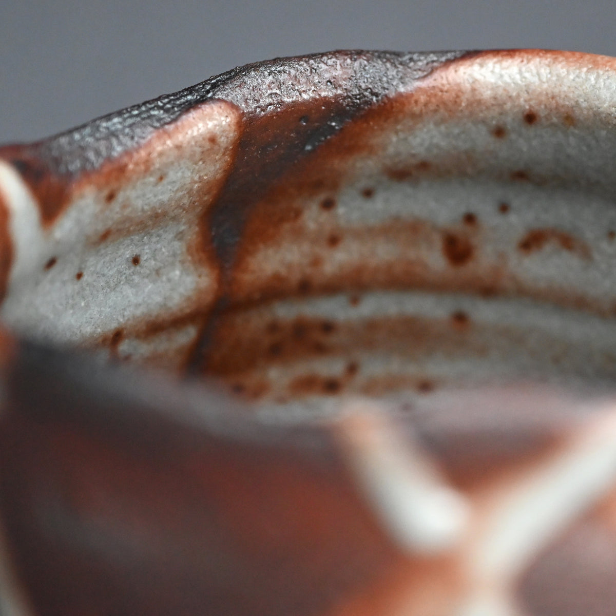 Shino Chawan Tea Bowl celebrating 100 years ー水埜 古麦 "志野茶碗"
