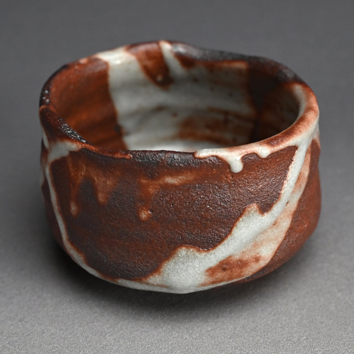 Shino Chawan Tea Bowl celebrating 100 years ー水埜 古麦 "志野茶碗"