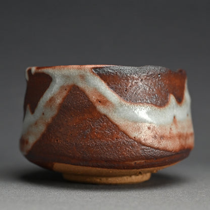 Shino Chawan Tea Bowl celebrating 100 years ー水埜 古麦 "志野茶碗"