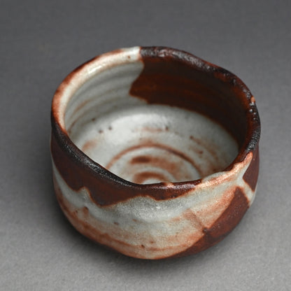 Shino Chawan Tea Bowl celebrating 100 years ー水埜 古麦 "志野茶碗"