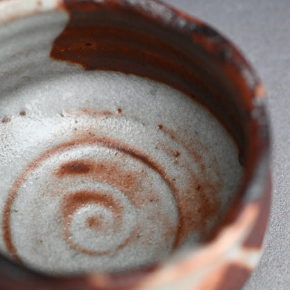 Shino Chawan Tea Bowl celebrating 100 years ー水埜 古麦 "志野茶碗"