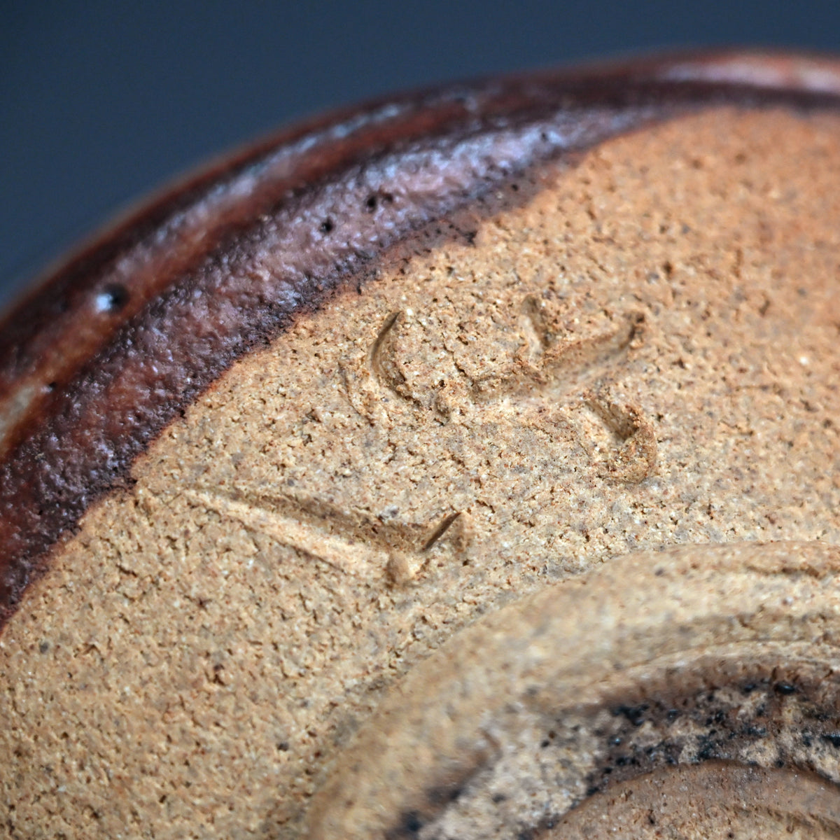 Shino Chawan Tea Bowl celebrating 100 years ー水埜 古麦 "志野茶碗"
