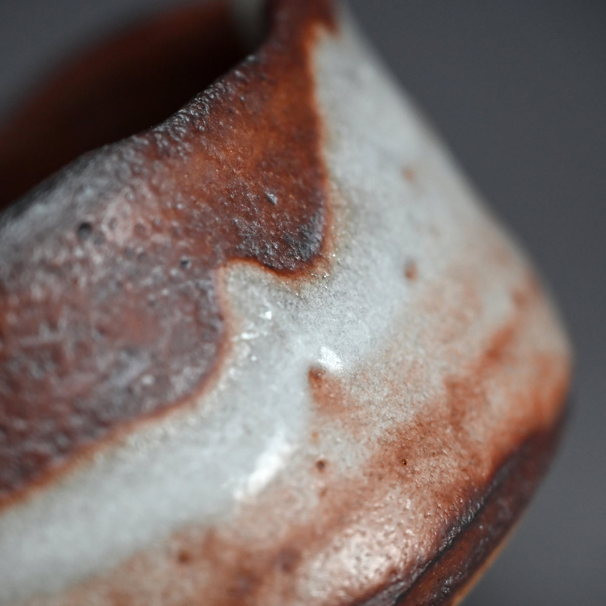 Shino Chawan Tea Bowl celebrating 100 years ー水埜 古麦 "志野茶碗"