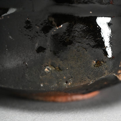 Fantastic Black Chawan Tea Bowl ー高内 秀剛 “鉄絵黒茶碗”