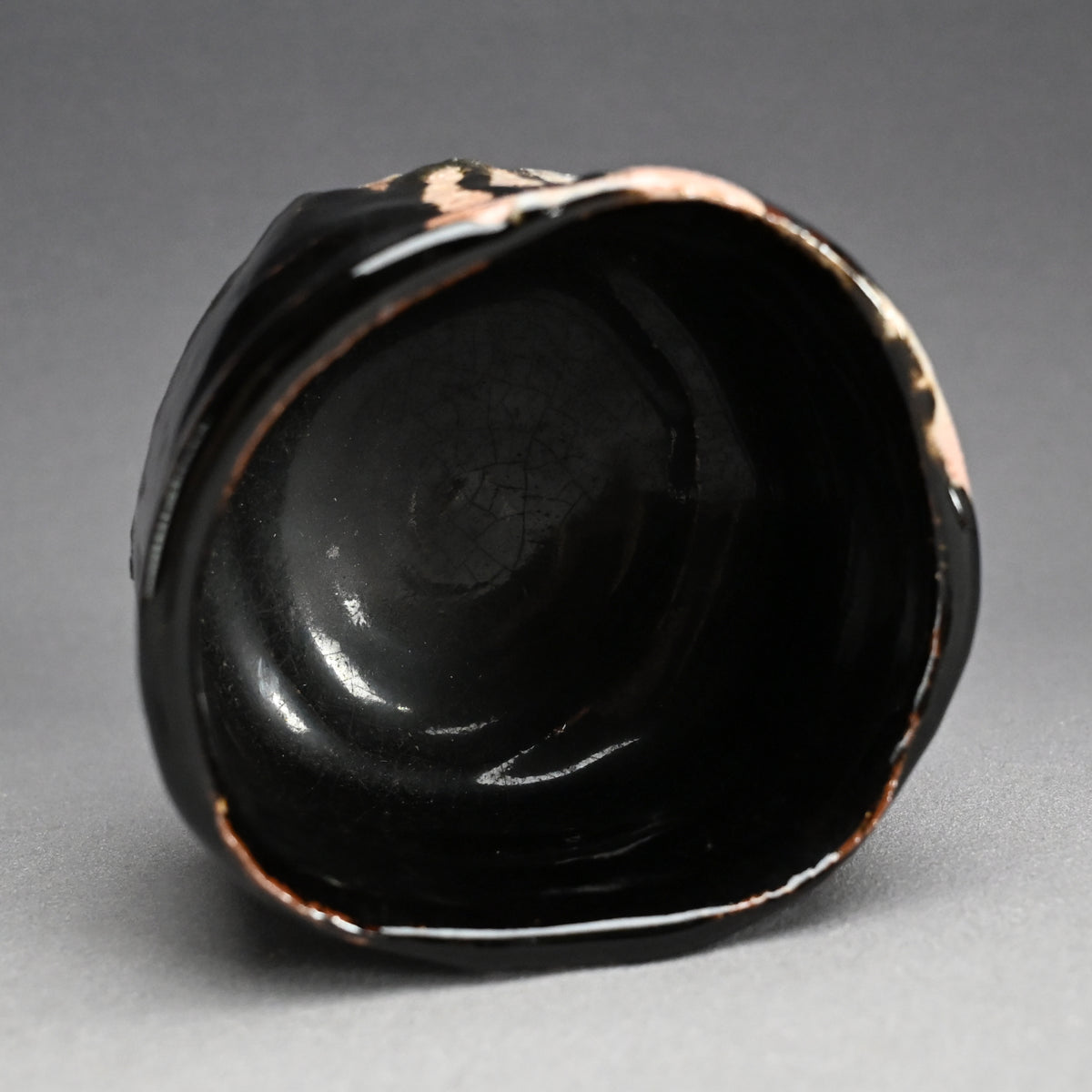 Fantastic Black Chawan Tea Bowl ー高内 秀剛 “鉄絵黒茶碗”