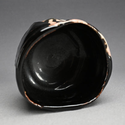 Fantastic Black Chawan Tea Bowl ー高内 秀剛 “鉄絵黒茶碗”