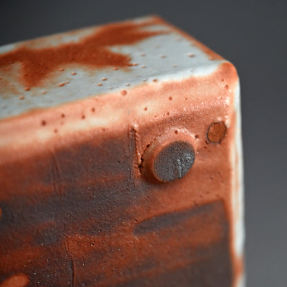 LNT Tobako Ceramic Box with Autumn Leaves ー鈴木 蔵 “志埜 陶筥”