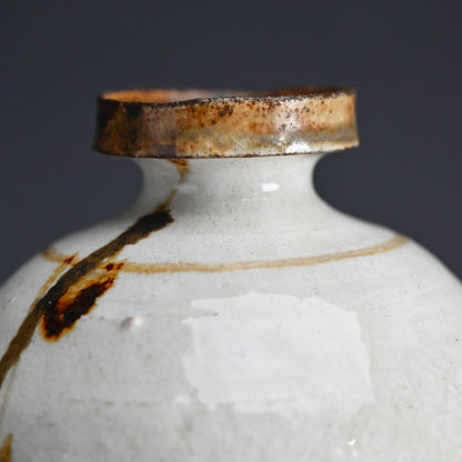 Exquisite Bottle Vase by LNT ー田村 耕一 “鉄絵壺”