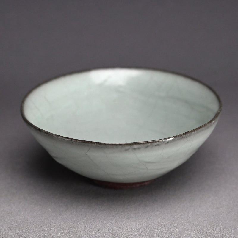 LNT Flaring Celadon Chawan Tea Bowl ー清水 卯一 “茶盌”