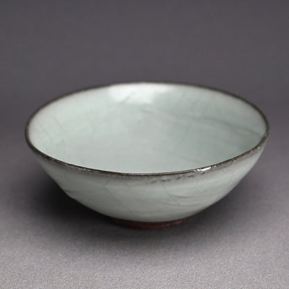 LNT Flaring Celadon Chawan Tea Bowl ー清水 卯一 “茶盌”