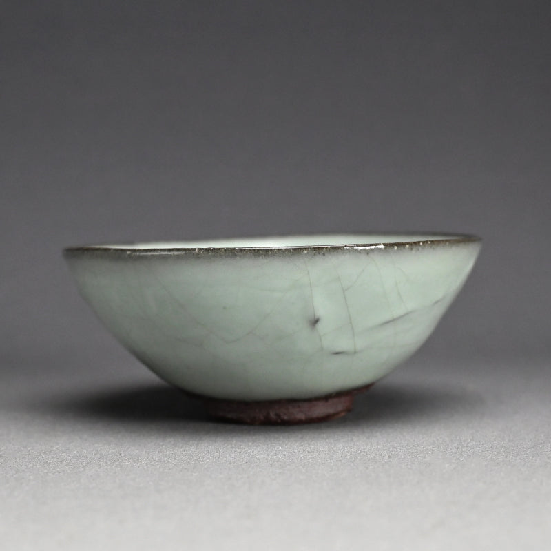 LNT Flaring Celadon Chawan Tea Bowl ー清水 卯一 “茶盌”