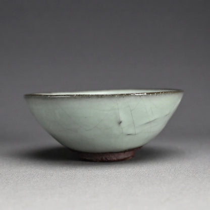 LNT Flaring Celadon Chawan Tea Bowl ー清水 卯一 “茶盌”