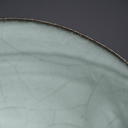LNT Flaring Celadon Chawan Tea Bowl ー清水 卯一 “茶盌”