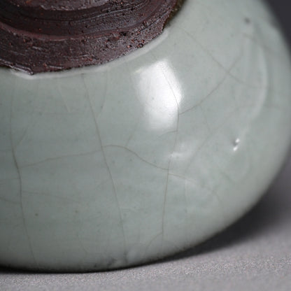 LNT Flaring Celadon Chawan Tea Bowl ー清水 卯一 “茶盌”