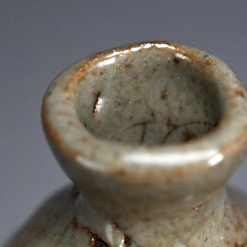 LNT Tokkuri Sake Flask ー清水 卯一 “鉄絵徳利”