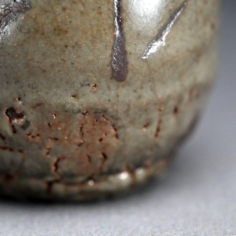 LNT Tokkuri Sake Flask ー清水 卯一 “鉄絵徳利”