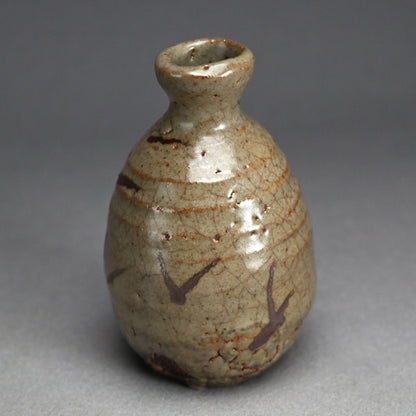 LNT Tokkuri Sake Flask ー清水 卯一 “鉄絵徳利”