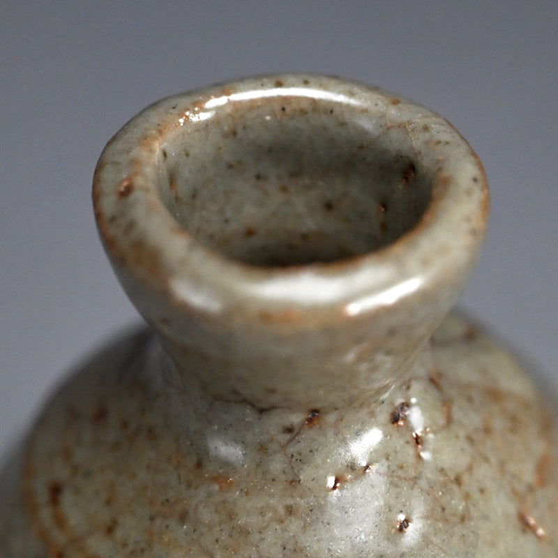 LNT Tokkuri Sake Flask ー清水 卯一 “鉄絵徳利”