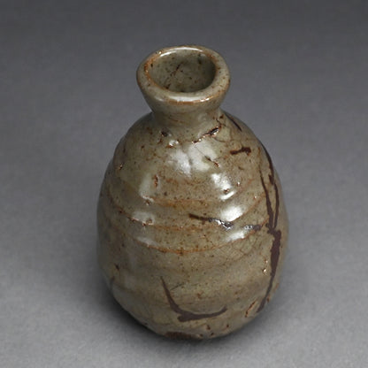LNT Tokkuri Sake Flask ー清水 卯一 “鉄絵徳利”