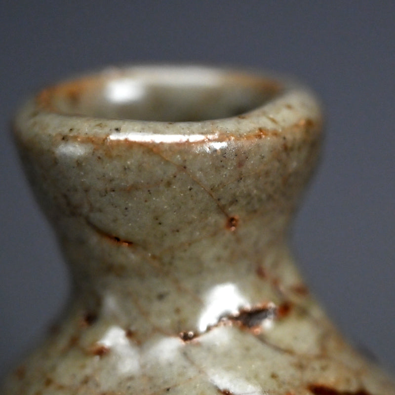LNT Tokkuri Sake Flask ー清水 卯一 “鉄絵徳利”
