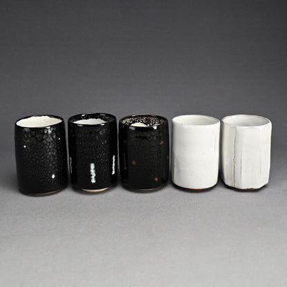 LNT 5 pc Yunomi Tea Cup Set ー清水 卯一 “五客 湯呑”