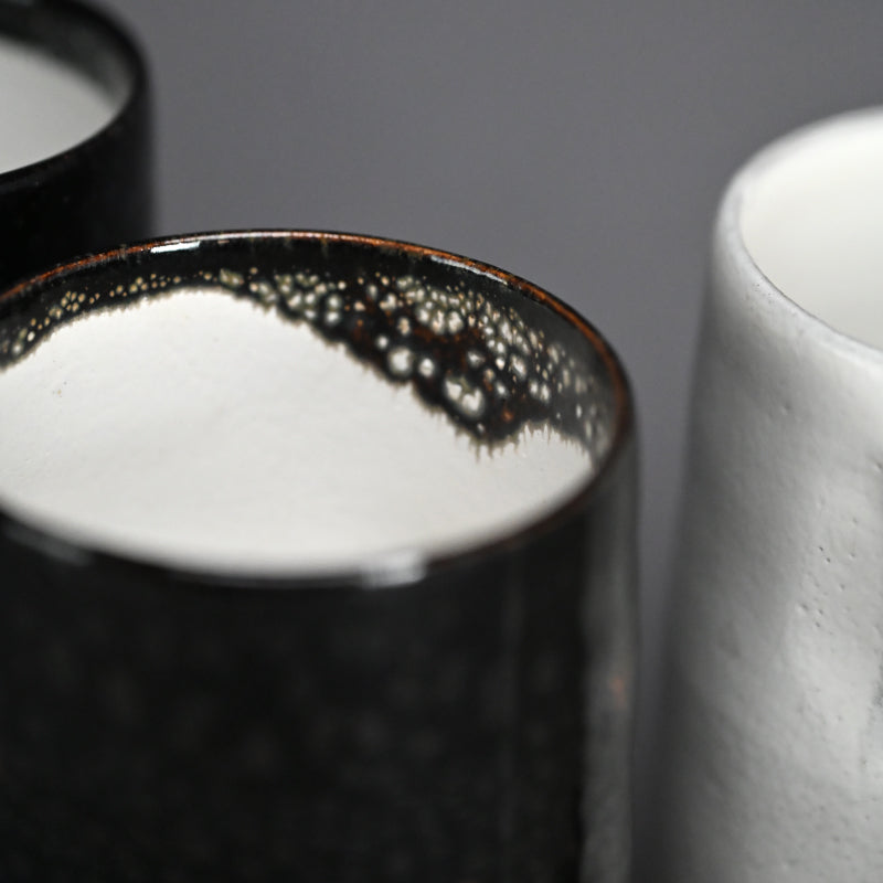 LNT 5 pc Yunomi Tea Cup Set ー清水 卯一 “五客 湯呑”
