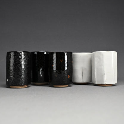 LNT 5 pc Yunomi Tea Cup Set ー清水 卯一 “五客 湯呑”