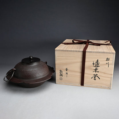 LNT Sakuragawa Iron Kettle ー高橋 敬典 “桜川 透木釜”