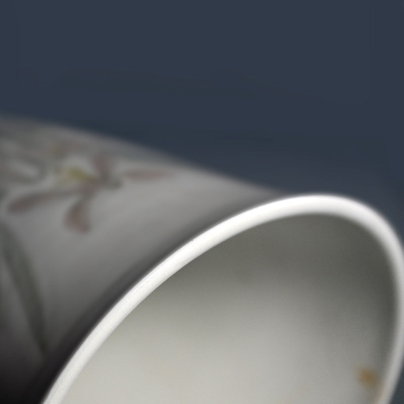 1936 Teiten Exhibited Banko Vase ー加賀 月華 “洋蘭口廣花瓶”