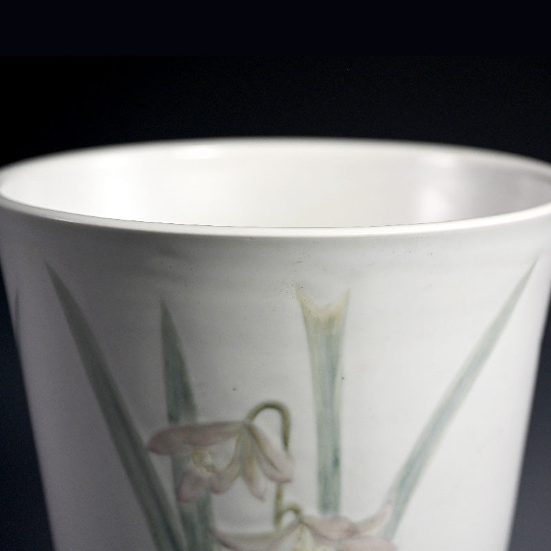 1936 Teiten Exhibited Banko Vase ー加賀 月華 “洋蘭口廣花瓶”