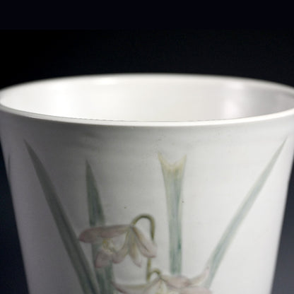 1936 Teiten Exhibited Banko Vase ー加賀 月華 “洋蘭口廣花瓶”