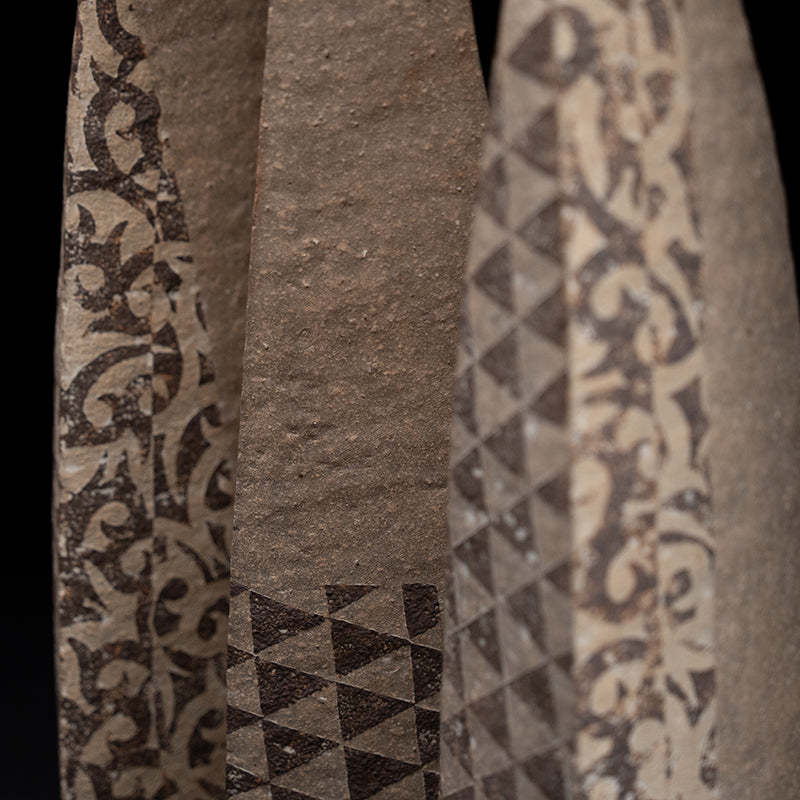 Sculpture Set, 3 Towers ー加古 勝己 “倭陶”