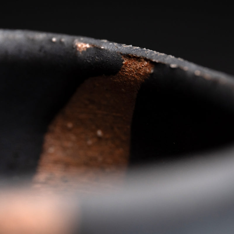 Black Glazed Chawan Tea Bowl ー加古 勝己 “黒釉茶碗”