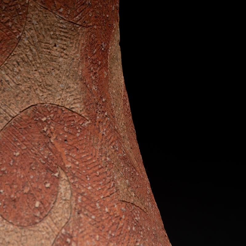 Contemporary Ceramic Sculpture, “Fukaku” ー加古 勝己 “風郭”