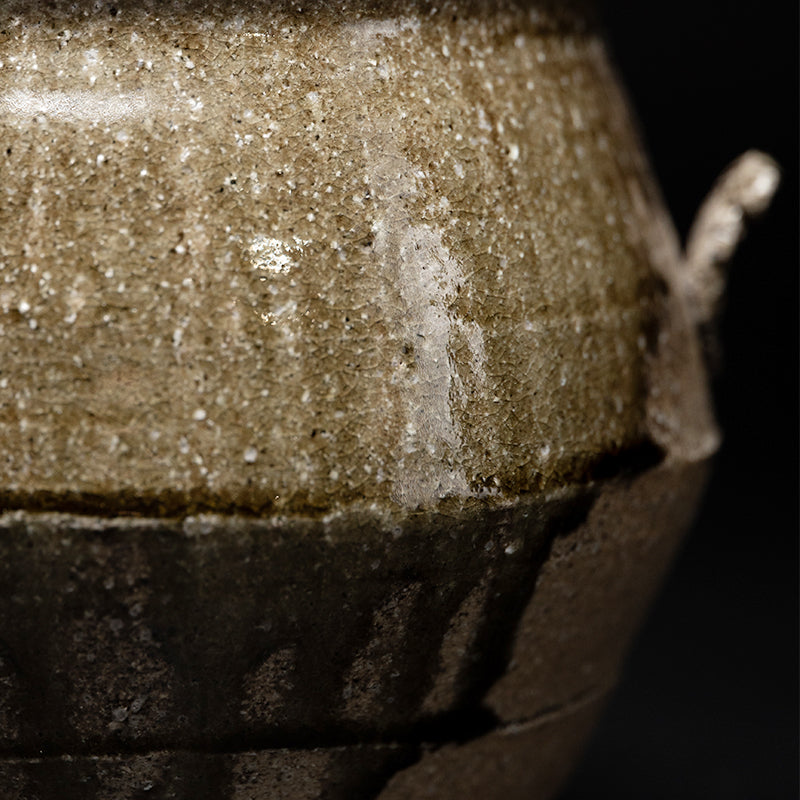 Maccha Tea Ceremony Mizusashi ー加古 勝己 “灰被水指”