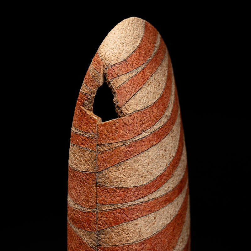 Contemporary Tamba Vase 2026 ー加古 勝己 “灰赫陶”