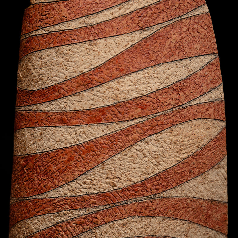 Contemporary Tamba Vase 2026 ー加古 勝己 “灰赫陶”