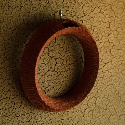 Kakehana Hanging Wall Vase Ring ー加古 勝己 “掛花入 棘座”