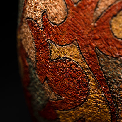 Wind Sculpted Ceramic Ring, 2023 ー加古 勝己 “風刻”