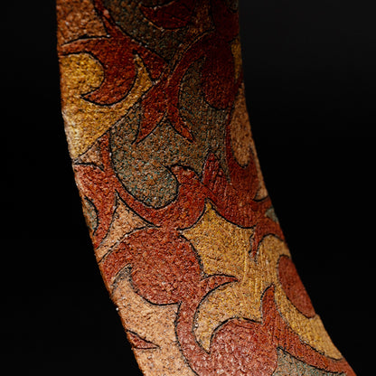 Wind Sculpted Ceramic Ring, 2023 ー加古 勝己 “風刻”